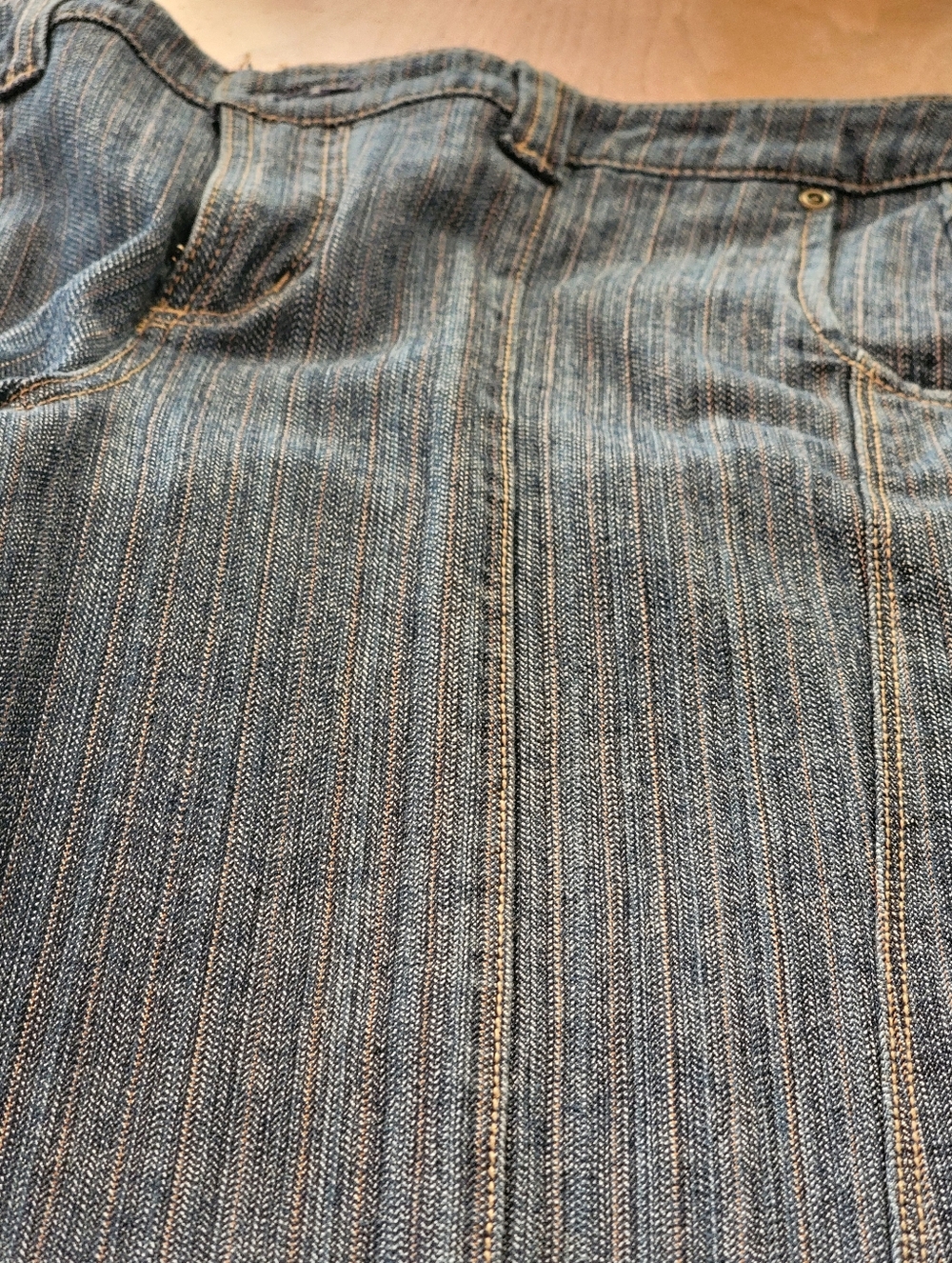 French Dressing Olivia Pintuck Wide-Leg denim pants Size 6 - Picture 10 of 11